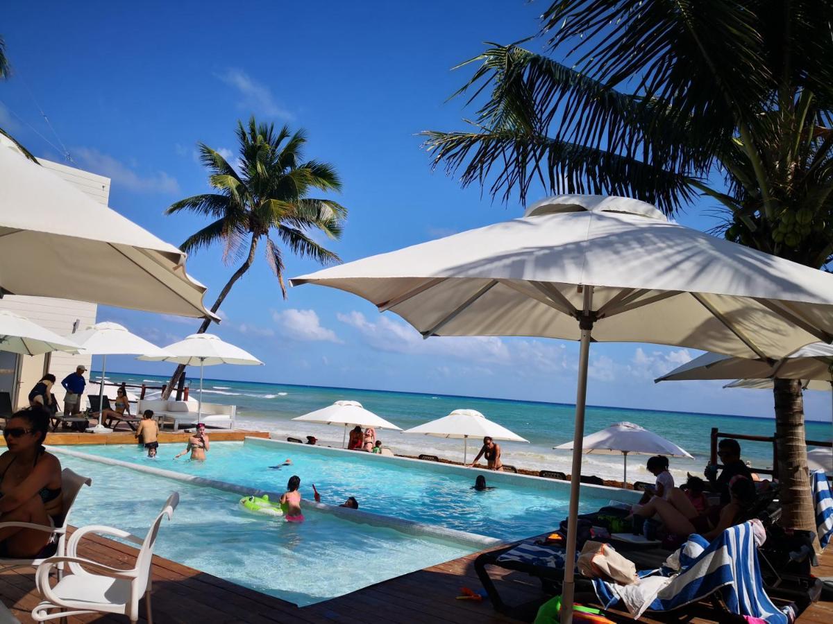 Beachside Corasol El Amanecer De Frida Para 2 Personas Playa del Carmen Exterior foto